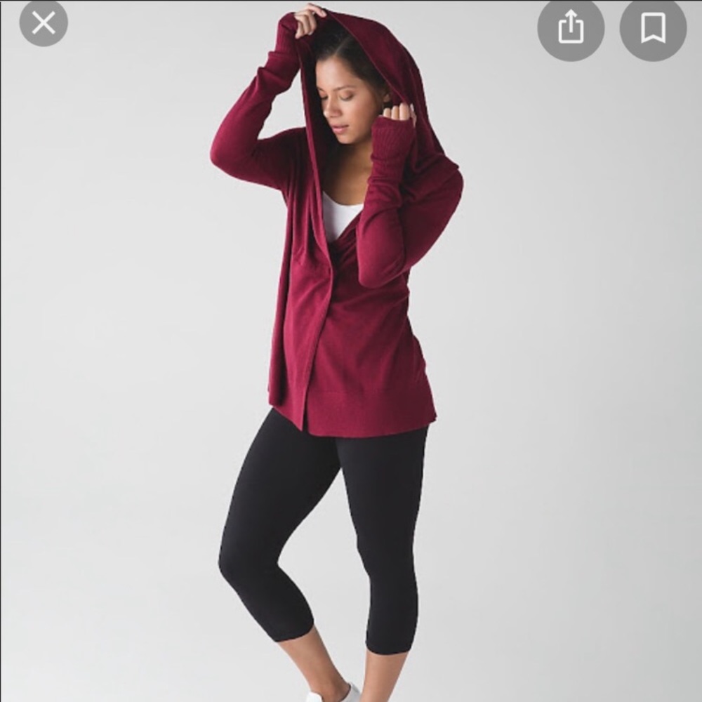 Lululemon sun savasana wrap size 8